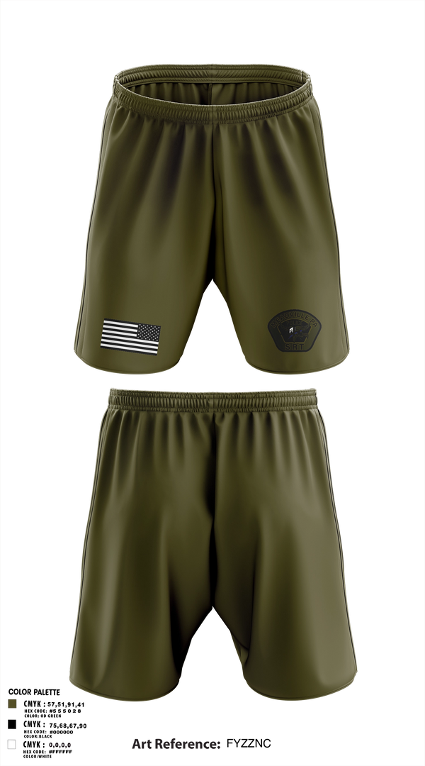 Athletic Shorts With Pockets, Meadville SRT, Police, Teamtime, Team time, sublimation, custom sports apparel, team uniforms, spirit wear, spiritwear, sports uniforms, custom shirts, team store, custom team store, fundraiser sports, apparel fundraiser