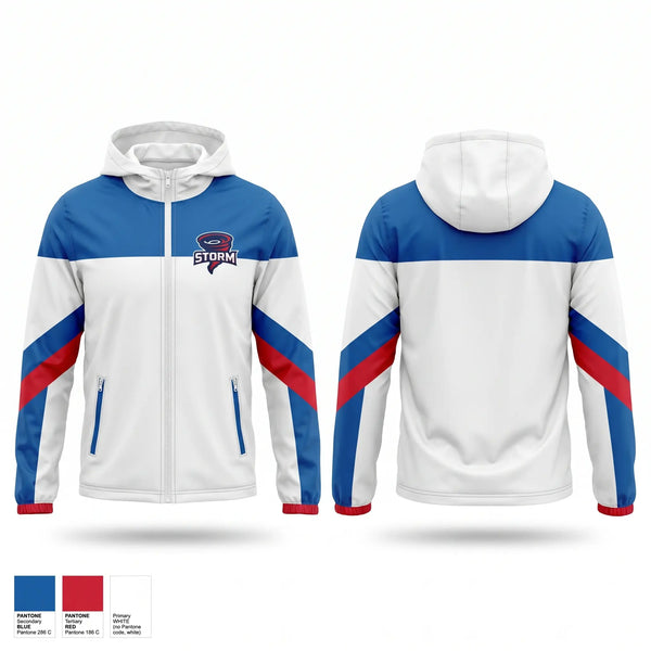 Windbreaker, SOUTH TEXAS STORM, Track & Field, Teamtime, Team time, sublimation, custom sports apparel, team uniforms, spirit wear, spiritwear, sports uniforms, custom shirts, team store, custom team store, fundraiser sports, apparel fundraiser