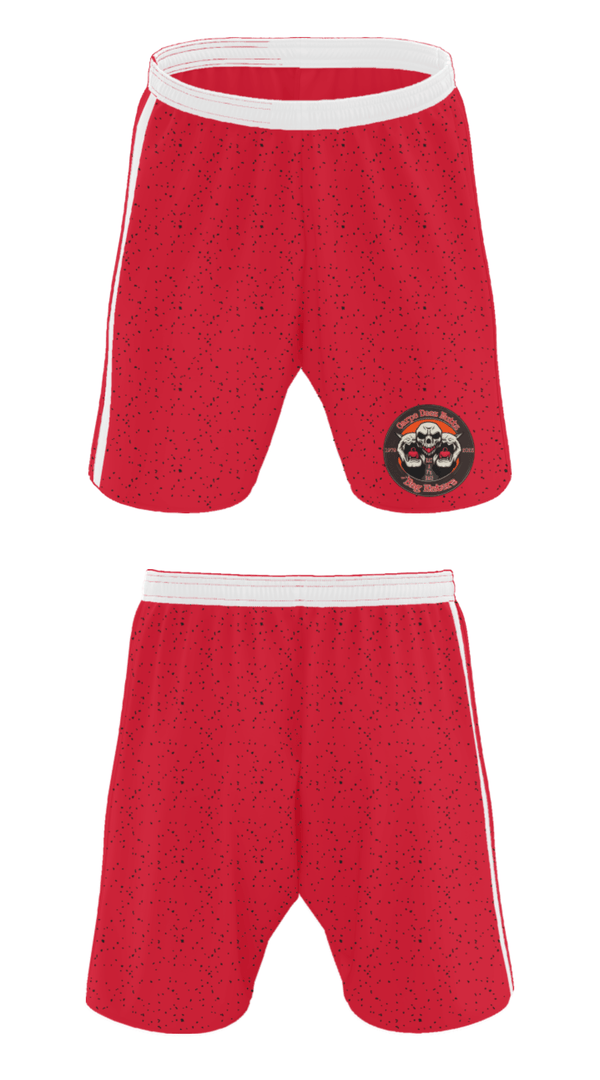 Athletic Shorts With Pockets, The A.Z. Bag Eaters, Football, Teamtime, Team time, sublimation, custom sports apparel, team uniforms, spirit wear, spiritwear, sports uniforms, custom shirts, team store, custom team store, fundraiser sports, apparel fundraiser