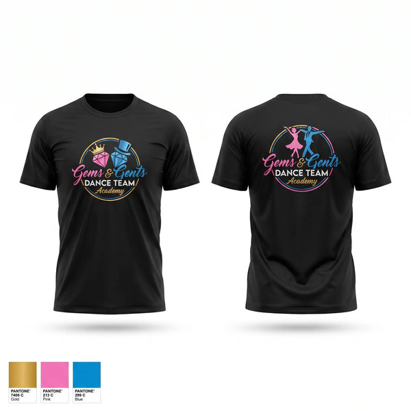 Short Sleeve Performance Shirt, Gems and gents, Cheer, Teamtime, Team time, sublimation, custom sports apparel, team uniforms, spirit wear, spiritwear, sports uniforms, custom shirts, team store, custom team store, fundraiser sports, apparel fundraiser