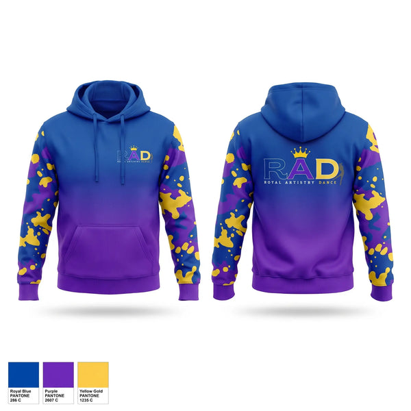 Hoodie, Royal Artistry Dance, Spirit Store, Teamtime, Team time, sublimation, custom sports apparel, team uniforms, spirit wear, spiritwear, sports uniforms, custom shirts, team store, custom team store, fundraiser sports, apparel fundraiser