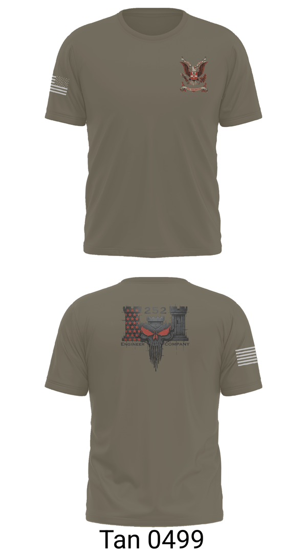 Short Sleeve Performance Shirt, 252 ENG CO, National Guard, Teamtime, Team time, sublimation, custom sports apparel, team uniforms, spirit wear, spiritwear, sports uniforms, custom shirts, team store, custom team store, fundraiser sports, apparel fundraiser