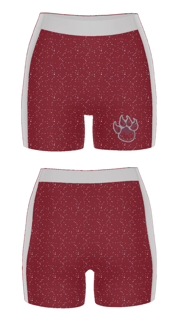 Women's Compression Shorts, Sherman High School, Spirit Store, Teamtime, Team time, sublimation, custom sports apparel, team uniforms, spirit wear, spiritwear, sports uniforms, custom shirts, team store, custom team store, fundraiser sports, apparel fundraiser