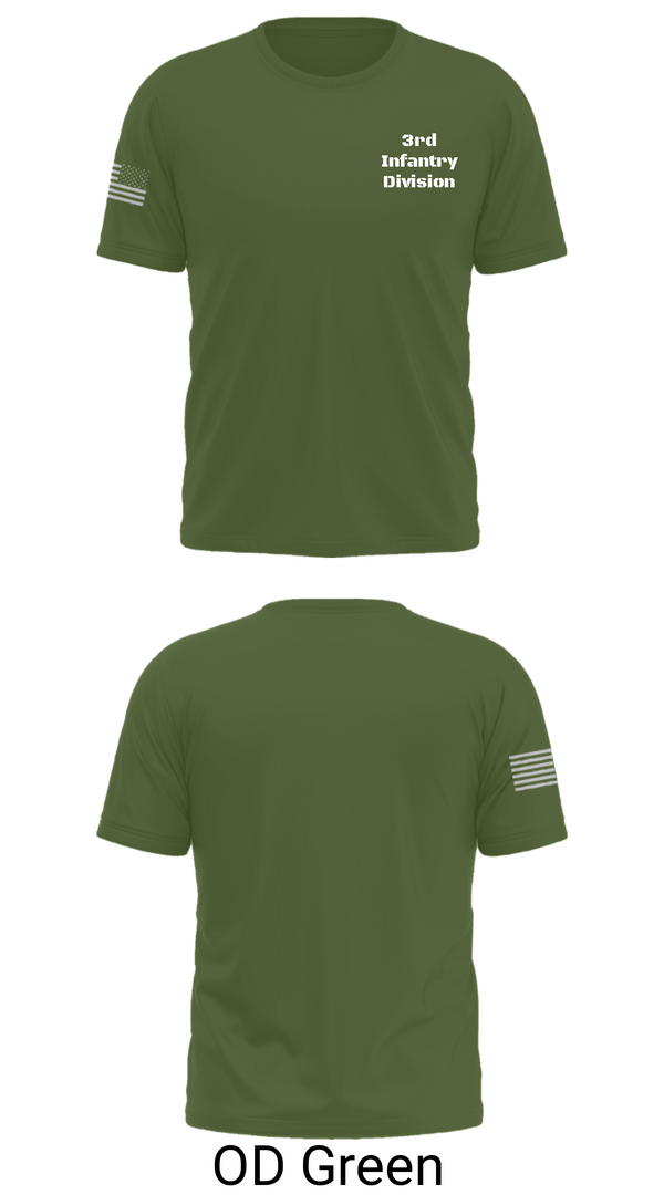 Short Sleeve Performance Shirt, 3rd Infantry Division, , Teamtime, Team time, sublimation, custom sports apparel, team uniforms, spirit wear, spiritwear, sports uniforms, custom shirts, team store, custom team store, fundraiser sports, apparel fundraiser