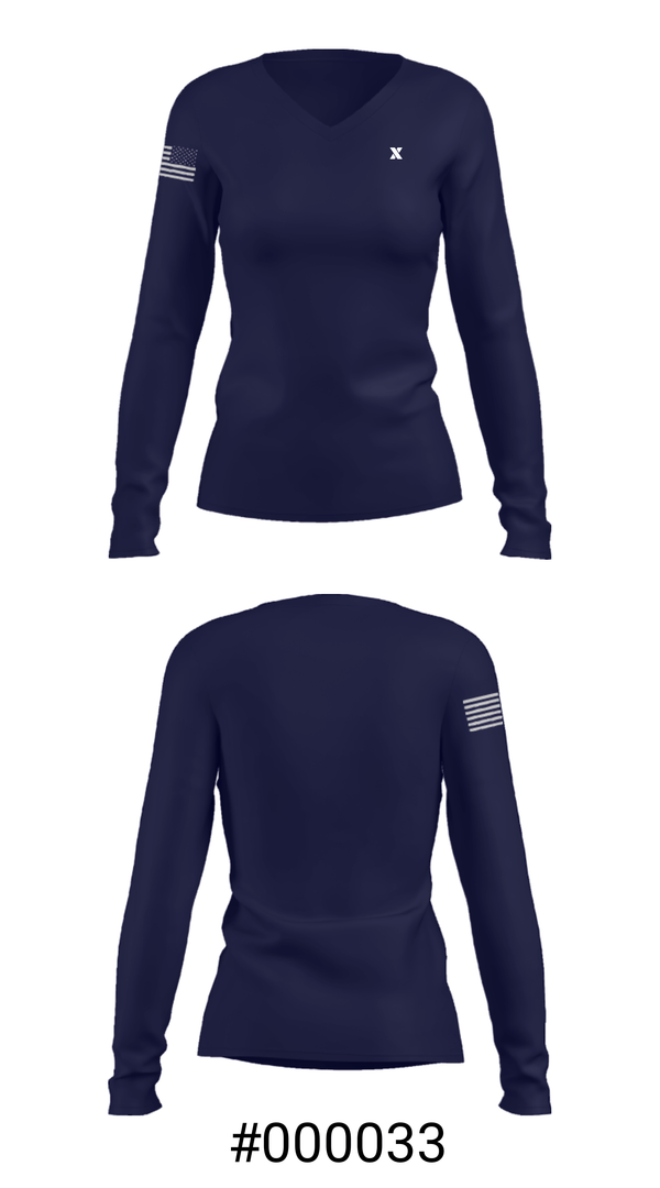 Women's Long Sleeve Vneck Shirt, x, Cross Country, Teamtime, Team time, sublimation, custom sports apparel, team uniforms, spirit wear, spiritwear, sports uniforms, custom shirts, team store, custom team store, fundraiser sports, apparel fundraiser