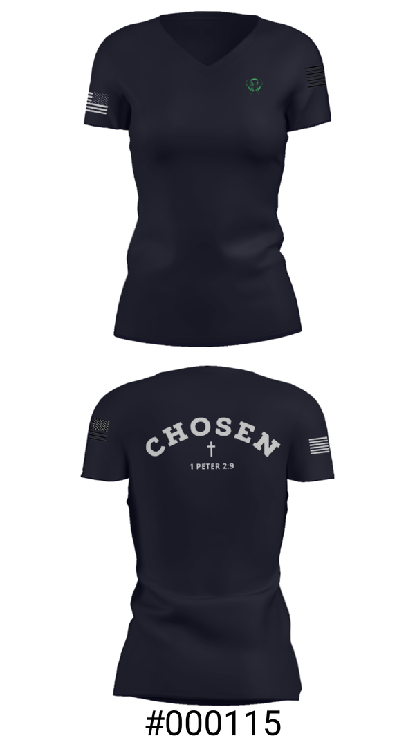 Women's Short Sleeve Vneck Shirt, Elephant, , Teamtime, Team time, sublimation, custom sports apparel, team uniforms, spirit wear, spiritwear, sports uniforms, custom shirts, team store, custom team store, fundraiser sports, apparel fundraiser