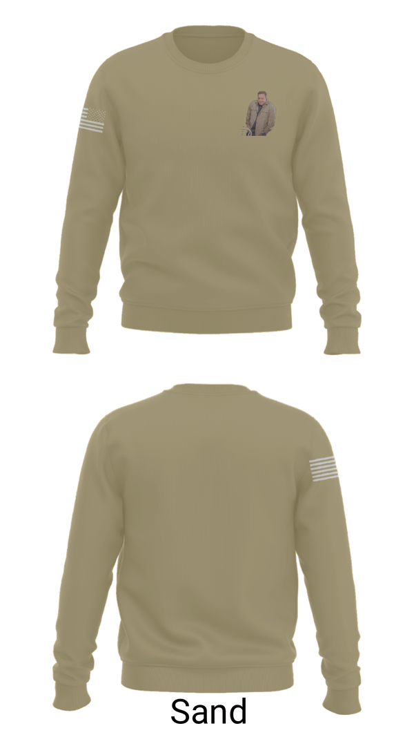 Crew Neck Sweatshirt, 54th SSB, Army, Teamtime, Team time, sublimation, custom sports apparel, team uniforms, spirit wear, spiritwear, sports uniforms, custom shirts, team store, custom team store, fundraiser sports, apparel fundraiser