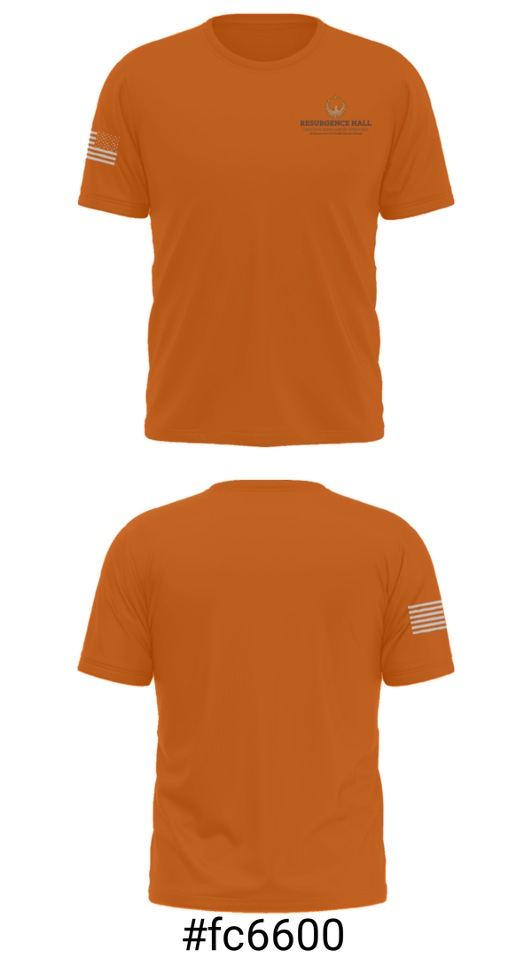 Short Sleeve Performance Shirt, Resurgence Hall Charter School, Spirit Store, Teamtime, Team time, sublimation, custom sports apparel, team uniforms, spirit wear, spiritwear, sports uniforms, custom shirts, team store, custom team store, fundraiser sports, apparel fundraiser