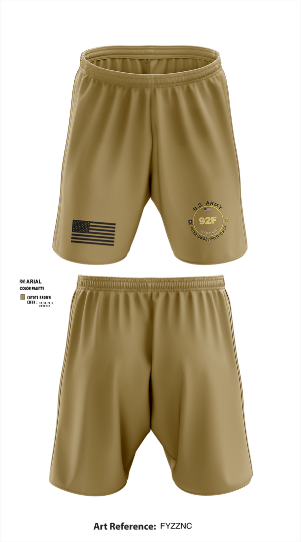 Athletic Shorts With Pockets, 1-7 ADA D BATTERY, Army, Teamtime, Team time, sublimation, custom sports apparel, team uniforms, spirit wear, spiritwear, sports uniforms, custom shirts, team store, custom team store, fundraiser sports, apparel fundraiser