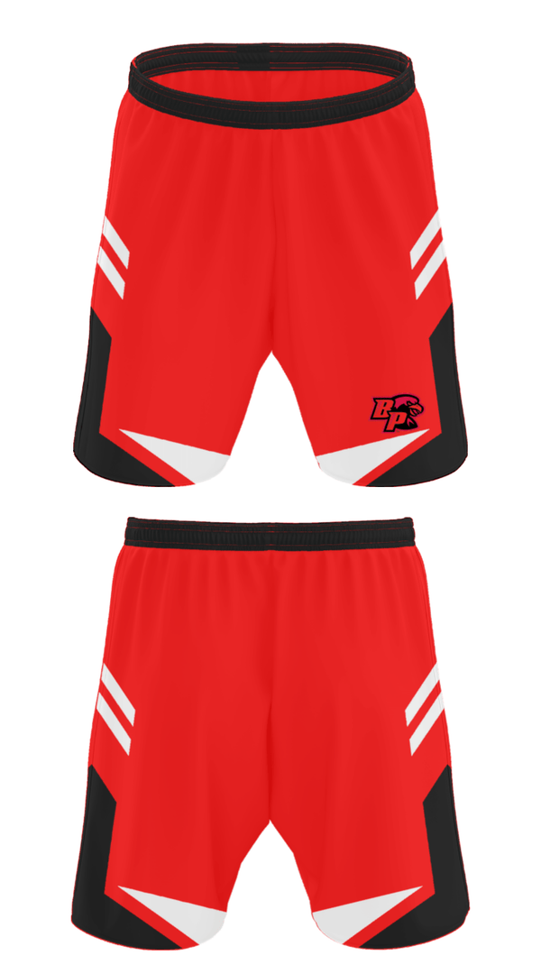 Athletic Shorts With Pockets, Brooke Point High School Basketball, Men's Basketball, Teamtime, Team time, sublimation, custom sports apparel, team uniforms, spirit wear, spiritwear, sports uniforms, custom shirts, team store, custom team store, fundraiser sports, apparel fundraiser