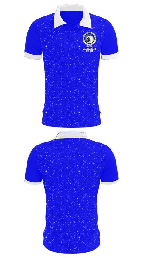 Short Sleeve Performance Polo, South Elementary School, Spirit Store, Teamtime, Team time, sublimation, custom sports apparel, team uniforms, spirit wear, spiritwear, sports uniforms, custom shirts, team store, custom team store, fundraiser sports, apparel fundraiser
