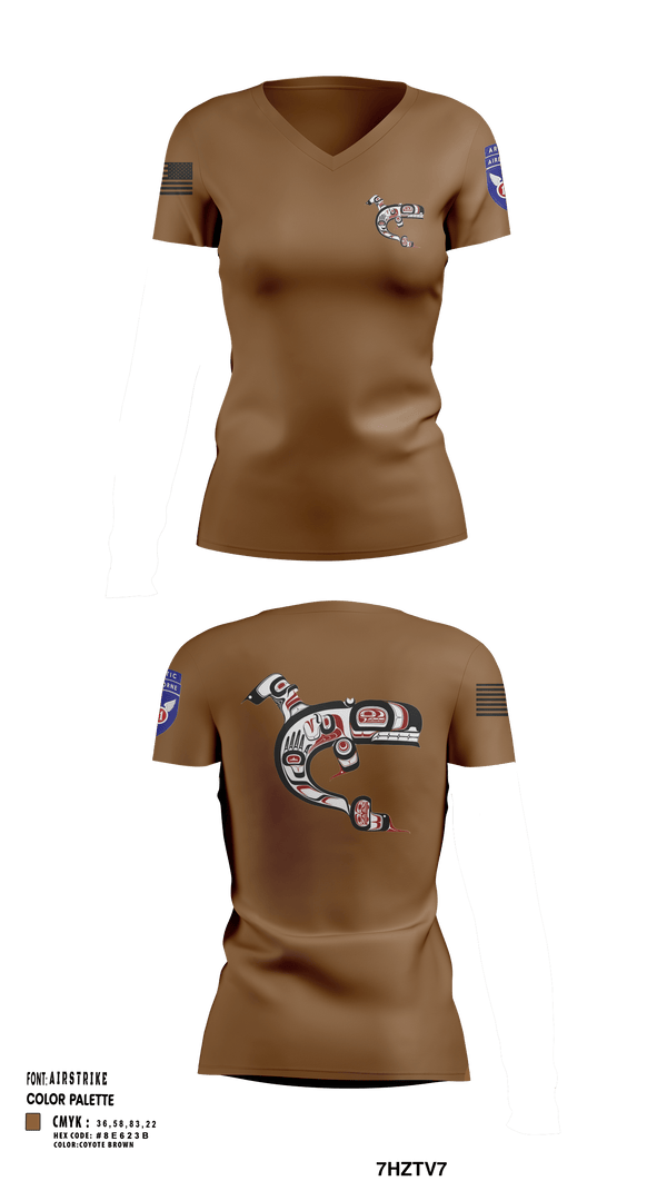 Women's Short Sleeve Vneck Shirt, 725 SPO, Army, Teamtime, Team time, sublimation, custom sports apparel, team uniforms, spirit wear, spiritwear, sports uniforms, custom shirts, team store, custom team store, fundraiser sports, apparel fundraiser