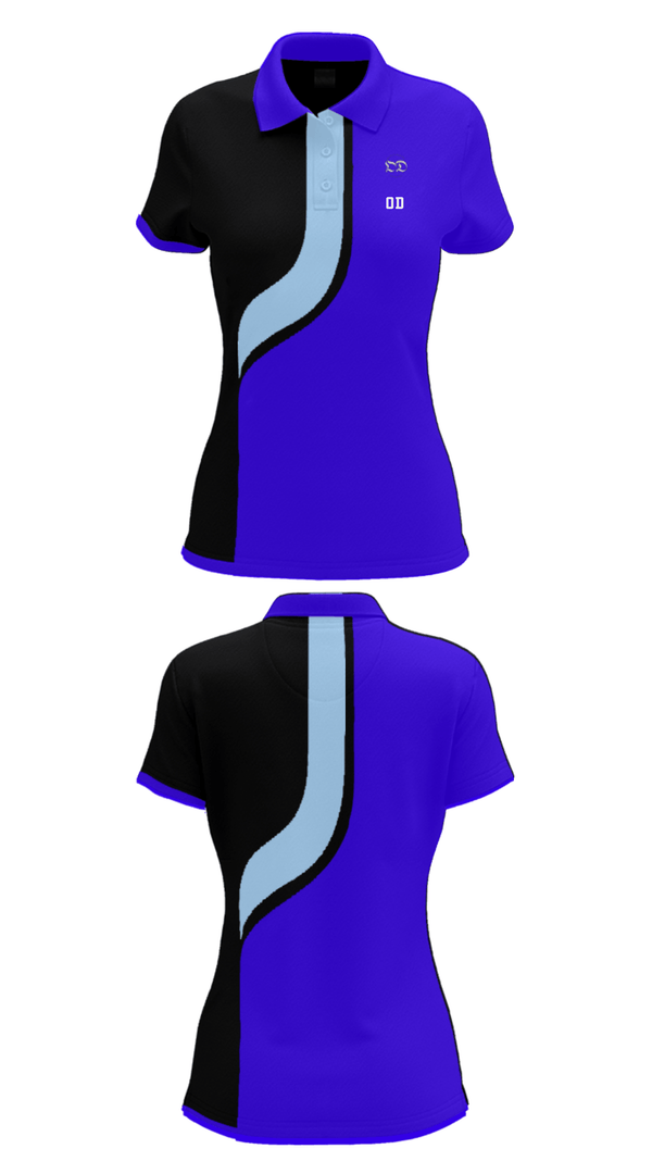 Women's Short Sleeve Performance Polo, Od, E-Sports, Teamtime, Team time, sublimation, custom sports apparel, team uniforms, spirit wear, spiritwear, sports uniforms, custom shirts, team store, custom team store, fundraiser sports, apparel fundraiser