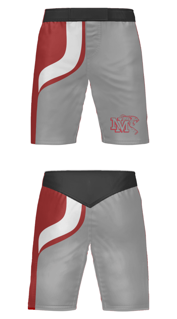 Fight Shorts, New Manchester High School Wrestling, Wrestling, Teamtime, Team time, sublimation, custom sports apparel, team uniforms, spirit wear, spiritwear, sports uniforms, custom shirts, team store, custom team store, fundraiser sports, apparel fundraiser