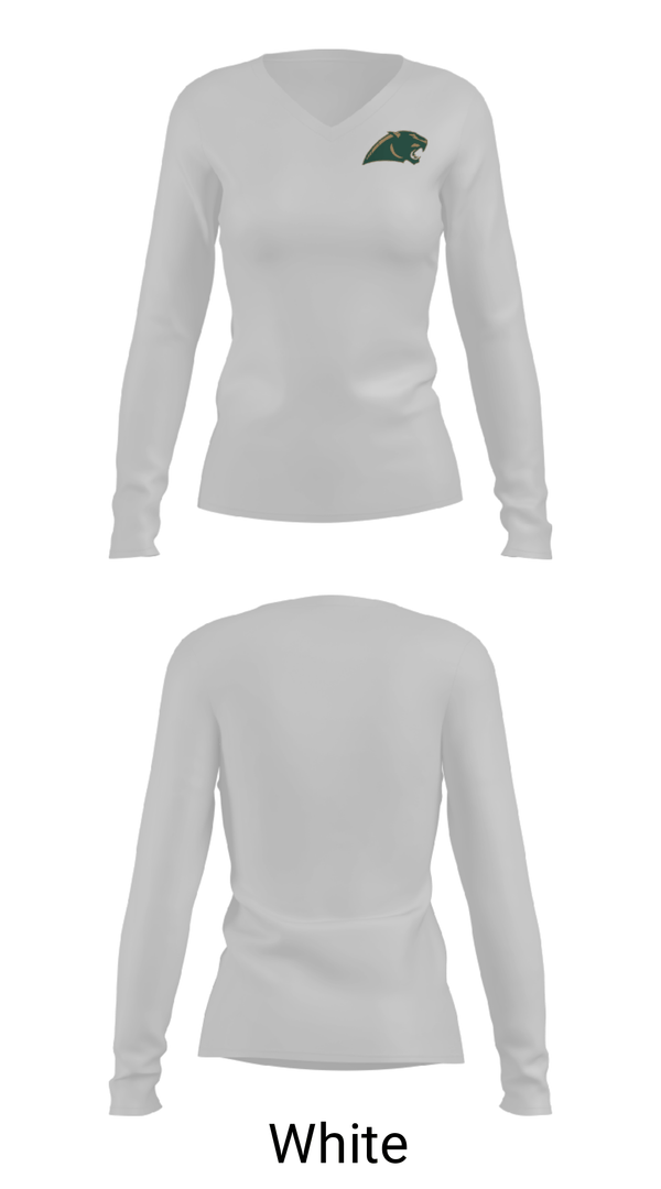 Women's Long Sleeve Vneck Shirt, SHOW LOW HIGH SCHOOL, Spirit Store, Teamtime, Team time, sublimation, custom sports apparel, team uniforms, spirit wear, spiritwear, sports uniforms, custom shirts, team store, custom team store, fundraiser sports, apparel fundraiser