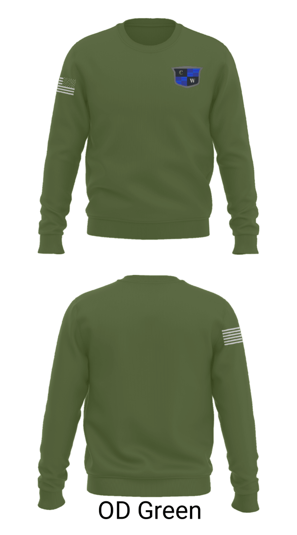 Crew Neck Sweatshirt, Charlie West, Police, Teamtime, Team time, sublimation, custom sports apparel, team uniforms, spirit wear, spiritwear, sports uniforms, custom shirts, team store, custom team store, fundraiser sports, apparel fundraiser