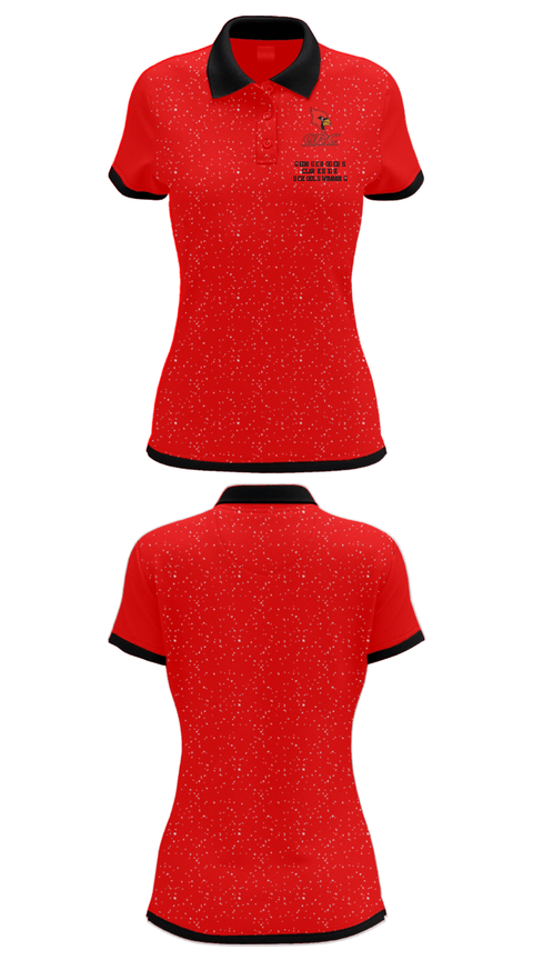 Women's Short Sleeve Performance Polo, George Rogers Clark High School Swimming, Swimming, Teamtime, Team time, sublimation, custom sports apparel, team uniforms, spirit wear, spiritwear, sports uniforms, custom shirts, team store, custom team store, fundraiser sports, apparel fundraiser