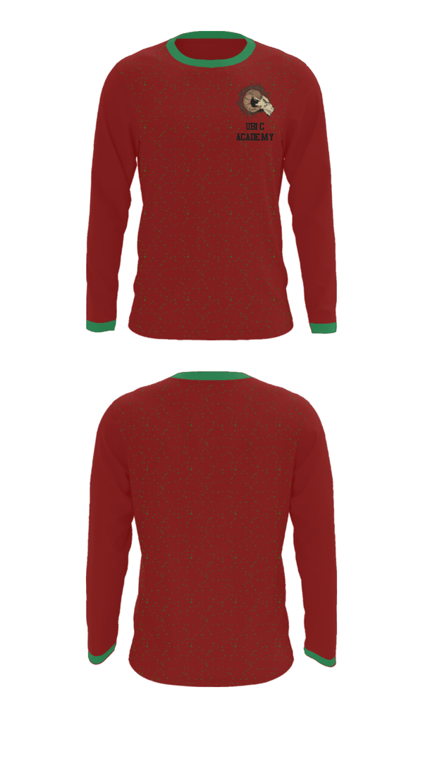 Long Sleeve Performance Shirt, Ubic Academy, Spirit Store, Teamtime, Team time, sublimation, custom sports apparel, team uniforms, spirit wear, spiritwear, sports uniforms, custom shirts, team store, custom team store, fundraiser sports, apparel fundraiser