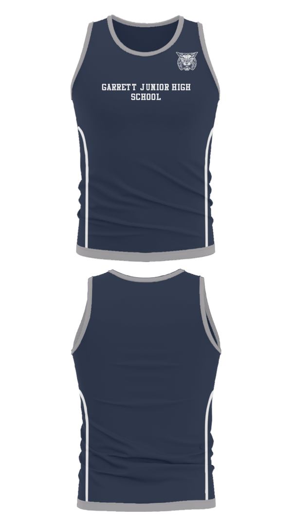 Tank Top, Garrett Junior High School, Spirit Store, Teamtime, Team time, sublimation, custom sports apparel, team uniforms, spirit wear, spiritwear, sports uniforms, custom shirts, team store, custom team store, fundraiser sports, apparel fundraiser