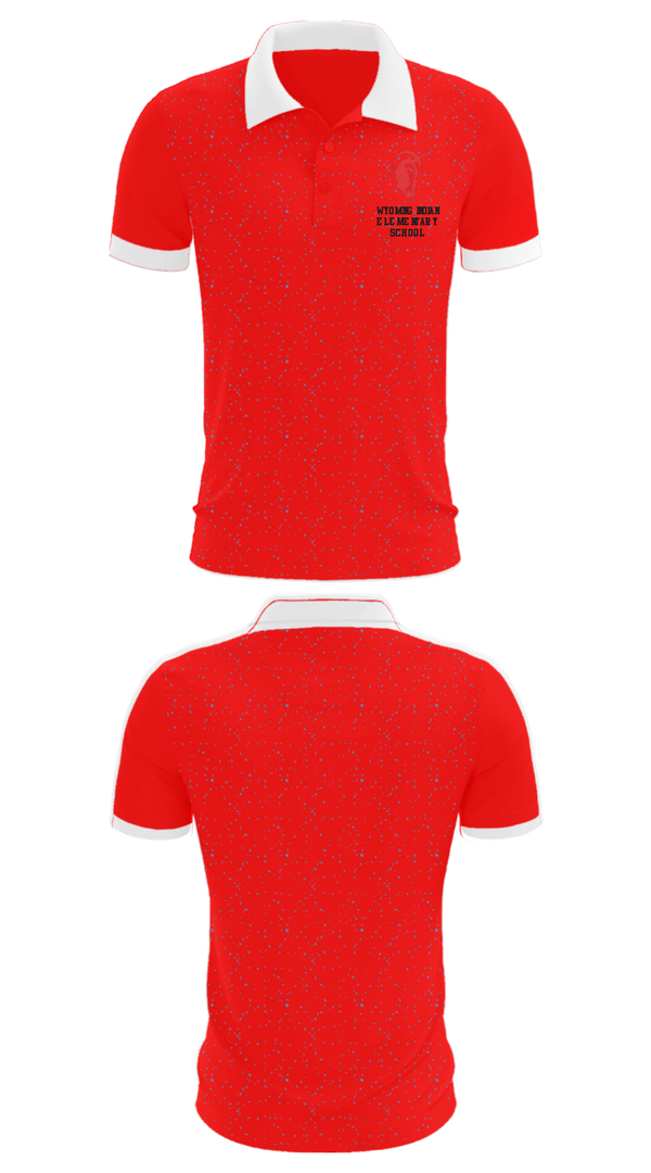 Short Sleeve Performance Polo, Wyoming Indian Elementary School, Spirit Store, Teamtime, Team time, sublimation, custom sports apparel, team uniforms, spirit wear, spiritwear, sports uniforms, custom shirts, team store, custom team store, fundraiser sports, apparel fundraiser