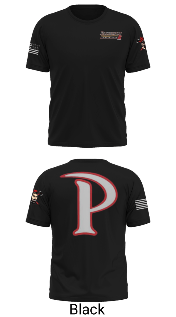 Short Sleeve Performance Shirt, Patterson, Men's Basketball, Teamtime, Team time, sublimation, custom sports apparel, team uniforms, spirit wear, spiritwear, sports uniforms, custom shirts, team store, custom team store, fundraiser sports, apparel fundraiser