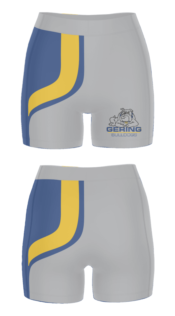 Women's Compression Shorts, Gering High School Basketball, Women's Basketball, Teamtime, Team time, sublimation, custom sports apparel, team uniforms, spirit wear, spiritwear, sports uniforms, custom shirts, team store, custom team store, fundraiser sports, apparel fundraiser