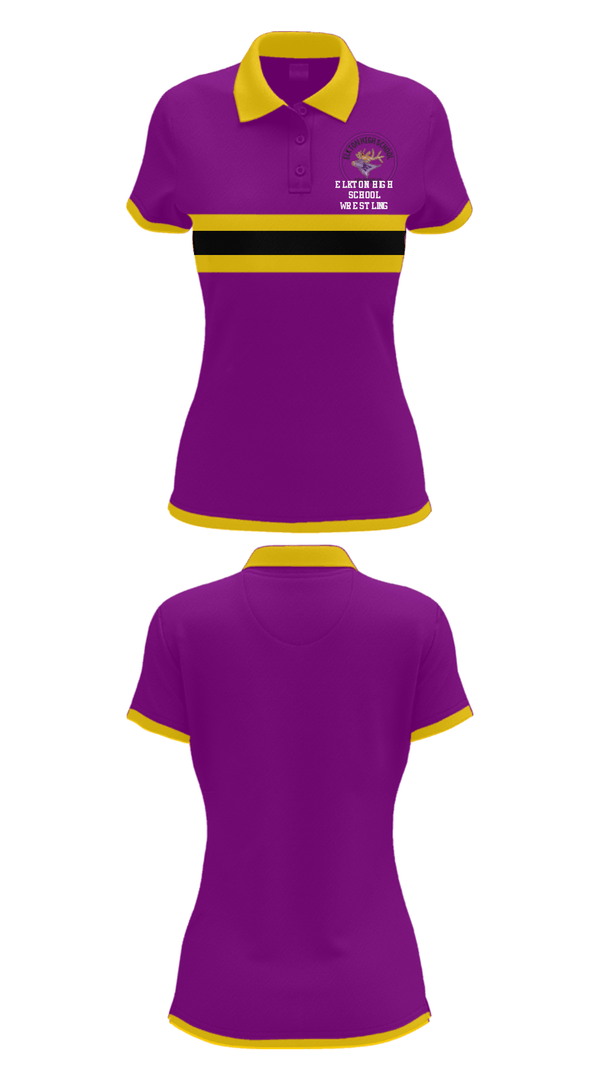 Short Sleeve Performance Polo, Elkton High School Wrestling, Wrestling, Teamtime, Team time, sublimation, custom sports apparel, team uniforms, spirit wear, spiritwear, sports uniforms, custom shirts, team store, custom team store, fundraiser sports, apparel fundraiser