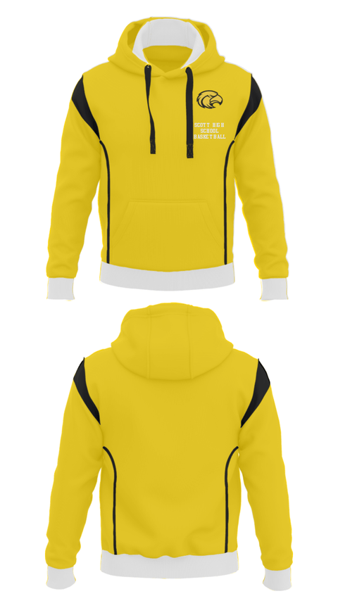 Hoodie, Scott High School Basketball, Women's Basketball, Teamtime, Team time, sublimation, custom sports apparel, team uniforms, spirit wear, spiritwear, sports uniforms, custom shirts, team store, custom team store, fundraiser sports, apparel fundraiser