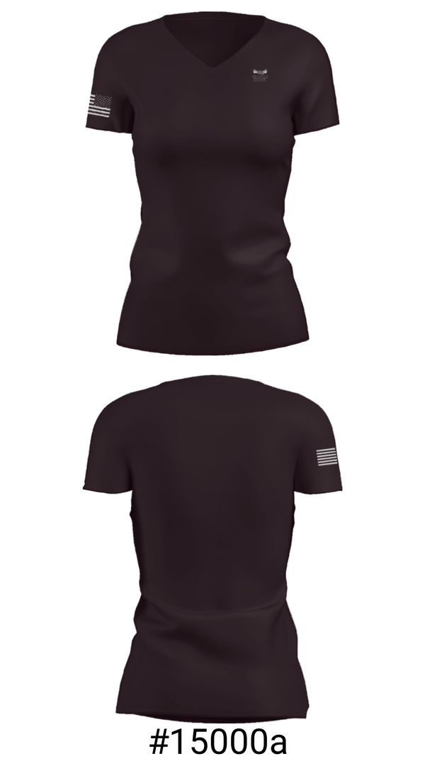 Women's Short Sleeve Vneck Shirt, Henryville Elementary School, Spirit Store, Teamtime, Team time, sublimation, custom sports apparel, team uniforms, spirit wear, spiritwear, sports uniforms, custom shirts, team store, custom team store, fundraiser sports, apparel fundraiser
