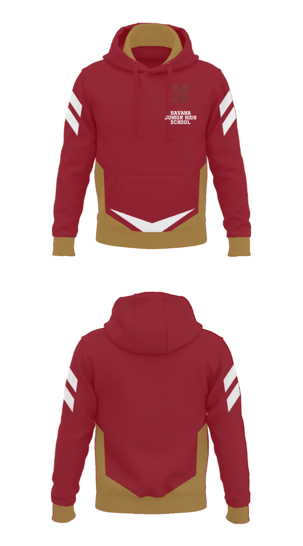 Hoodie, Havana Junior High School, Spirit Store, Teamtime, Team time, sublimation, custom sports apparel, team uniforms, spirit wear, spiritwear, sports uniforms, custom shirts, team store, custom team store, fundraiser sports, apparel fundraiser