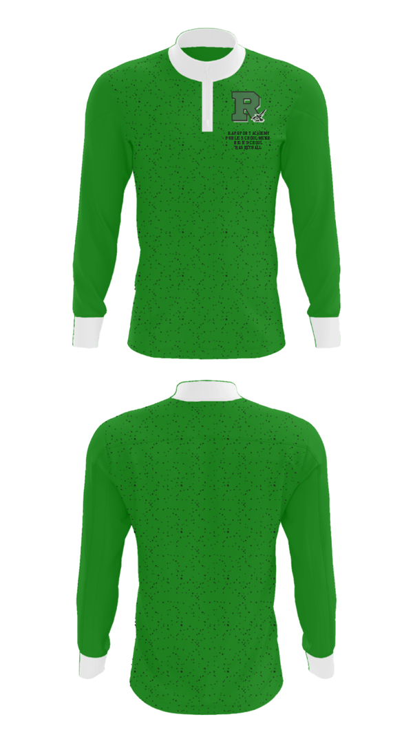 Quarter Zip Jacket, Rapoport Academy Public School-Meyer High School Basketball, Women's Basketball, Teamtime, Team time, sublimation, custom sports apparel, team uniforms, spirit wear, spiritwear, sports uniforms, custom shirts, team store, custom team store, fundraiser sports, apparel fundraiser
