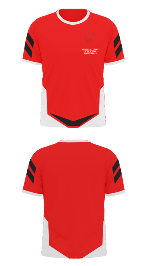 Short Sleeve Performance Polo, Screven County High School Basketball, Women's Basketball, Teamtime, Team time, sublimation, custom sports apparel, team uniforms, spirit wear, spiritwear, sports uniforms, custom shirts, team store, custom team store, fundraiser sports, apparel fundraiser