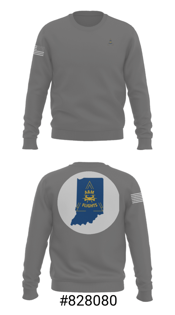 Crew Neck Sweatshirt, A&M FLIGHTS, , Teamtime, Team time, sublimation, custom sports apparel, team uniforms, spirit wear, spiritwear, sports uniforms, custom shirts, team store, custom team store, fundraiser sports, apparel fundraiser