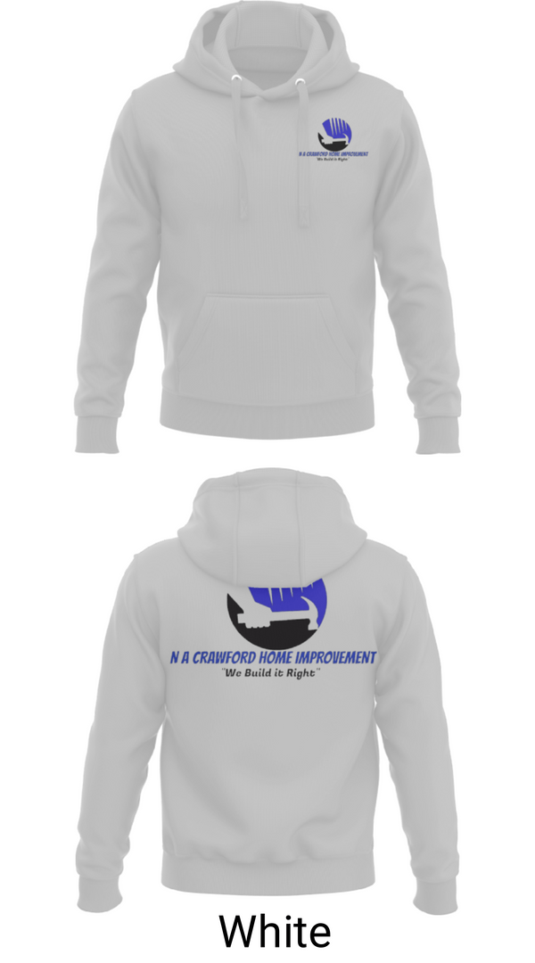 Hoodie, NA Crawford Home Improvement, , Teamtime, Team time, sublimation, custom sports apparel, team uniforms, spirit wear, spiritwear, sports uniforms, custom shirts, team store, custom team store, fundraiser sports, apparel fundraiser