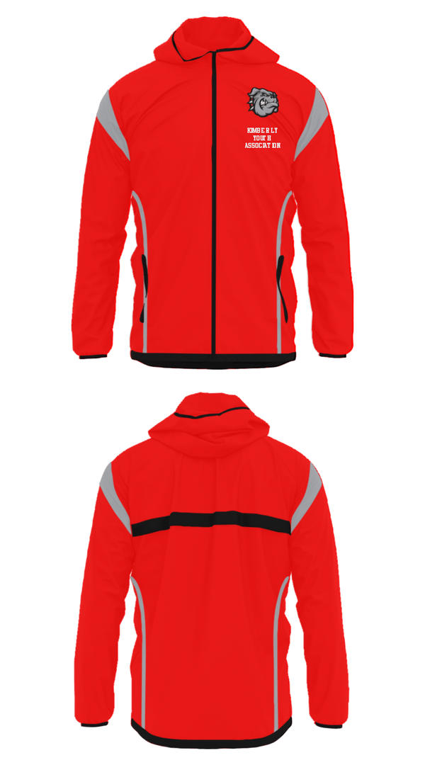 Windbreaker, Kimberly Youth Association, Men's Basketball, Teamtime, Team time, sublimation, custom sports apparel, team uniforms, spirit wear, spiritwear, sports uniforms, custom shirts, team store, custom team store, fundraiser sports, apparel fundraiser