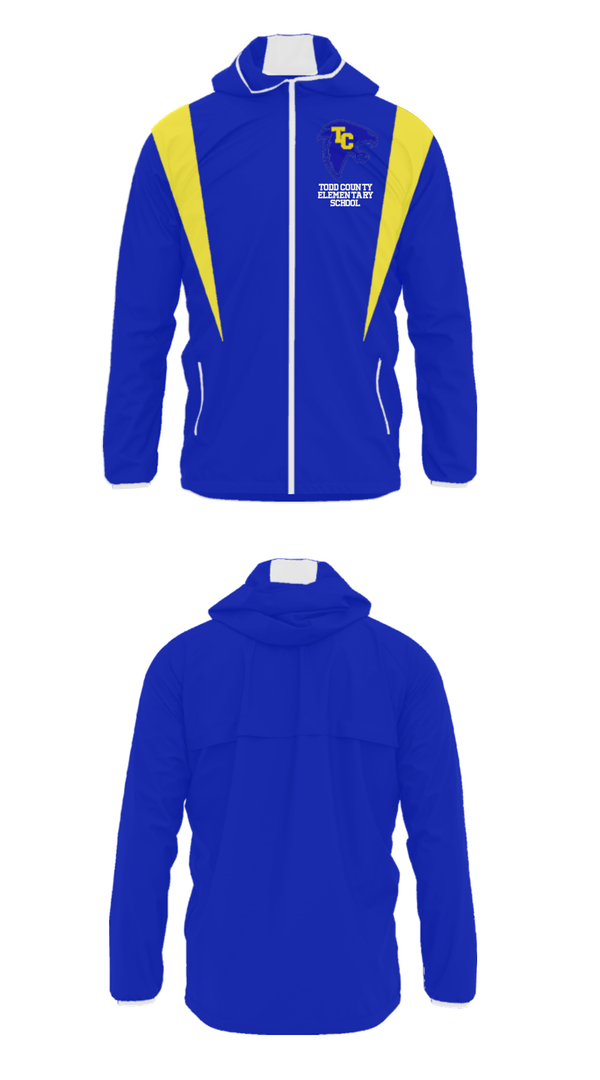 Windbreaker, Todd County Elementary School, Spirit Store, Teamtime, Team time, sublimation, custom sports apparel, team uniforms, spirit wear, spiritwear, sports uniforms, custom shirts, team store, custom team store, fundraiser sports, apparel fundraiser