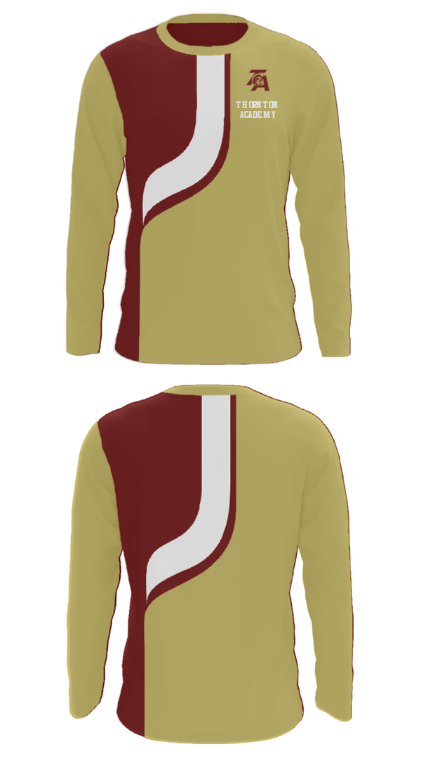 Long Sleeve Performance Shirt, Thornton Academy, Spirit Store, Teamtime, Team time, sublimation, custom sports apparel, team uniforms, spirit wear, spiritwear, sports uniforms, custom shirts, team store, custom team store, fundraiser sports, apparel fundraiser