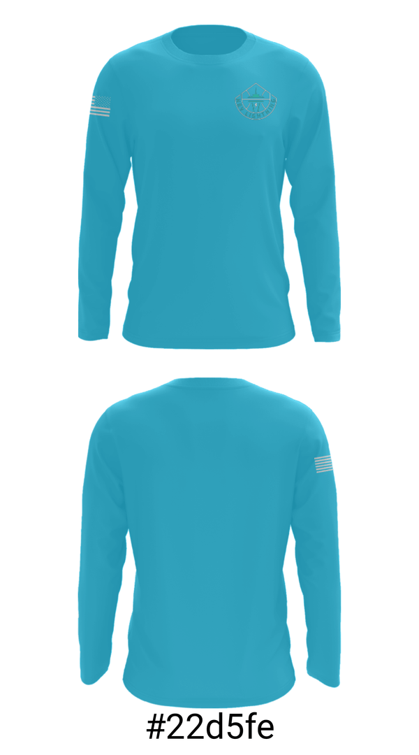 Long Sleeve Performance Shirt, NRV Lady Lightning, Women's Basketball, Teamtime, Team time, sublimation, custom sports apparel, team uniforms, spirit wear, spiritwear, sports uniforms, custom shirts, team store, custom team store, fundraiser sports, apparel fundraiser