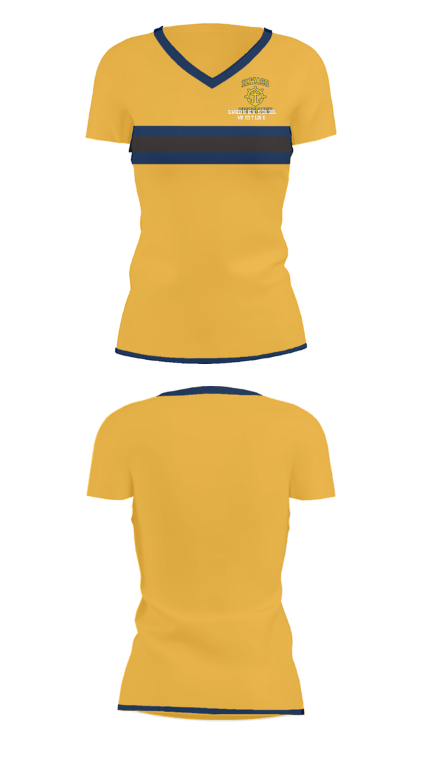 Women's Short Sleeve Vneck Shirt, Ilwaco High School Wrestling, Wrestling, Teamtime, Team time, sublimation, custom sports apparel, team uniforms, spirit wear, spiritwear, sports uniforms, custom shirts, team store, custom team store, fundraiser sports, apparel fundraiser