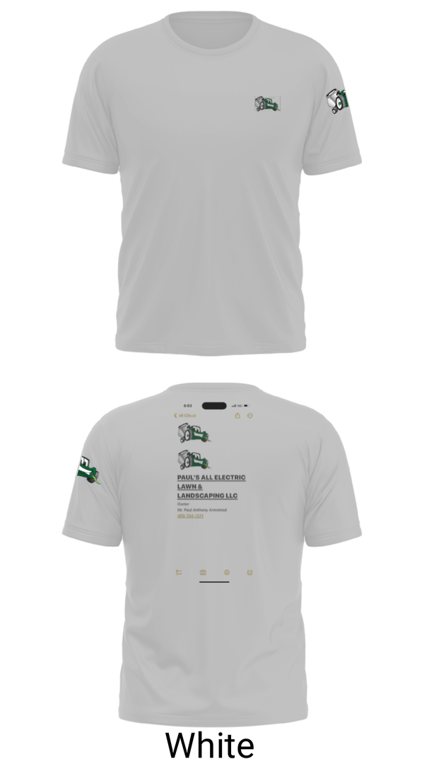 Short Sleeve Performance Shirt, PAUL’S ALL ELECTRIC LAWN & LANDSCAPING, , Teamtime, Team time, sublimation, custom sports apparel, team uniforms, spirit wear, spiritwear, sports uniforms, custom shirts, team store, custom team store, fundraiser sports, apparel fundraiser