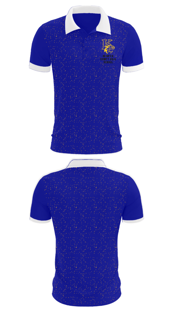 Short Sleeve Performance Polo, Kemper County High School, Spirit Store, Teamtime, Team time, sublimation, custom sports apparel, team uniforms, spirit wear, spiritwear, sports uniforms, custom shirts, team store, custom team store, fundraiser sports, apparel fundraiser