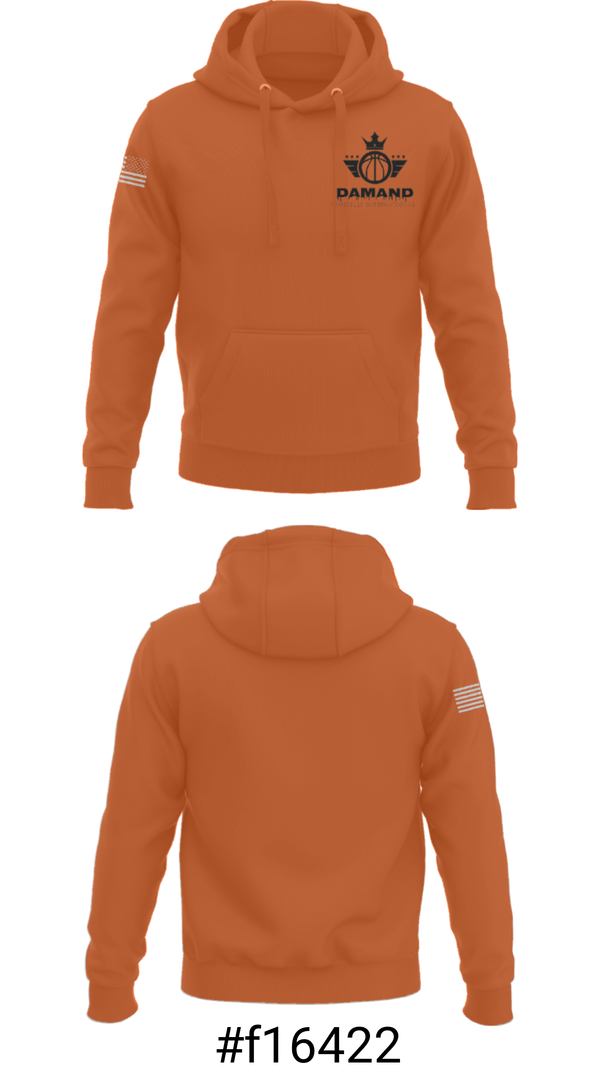 Hoodie, Damand Basketball, Men's Basketball, Teamtime, Team time, sublimation, custom sports apparel, team uniforms, spirit wear, spiritwear, sports uniforms, custom shirts, team store, custom team store, fundraiser sports, apparel fundraiser
