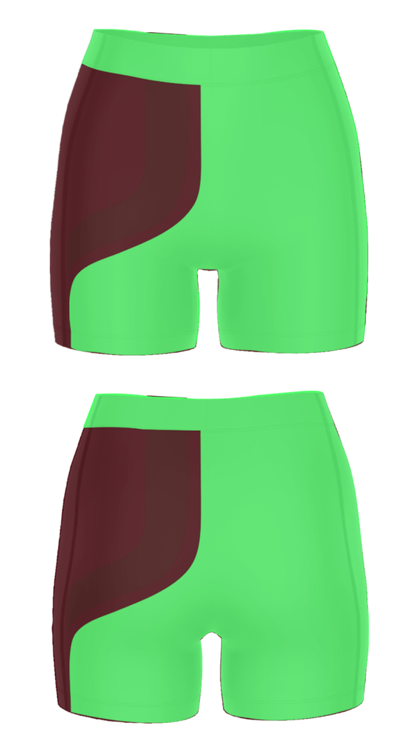 Women's Compression Shorts, Party star, , Teamtime, Team time, sublimation, custom sports apparel, team uniforms, spirit wear, spiritwear, sports uniforms, custom shirts, team store, custom team store, fundraiser sports, apparel fundraiser