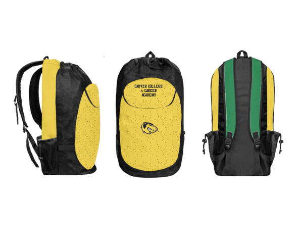 Gear Bag, Carver College & Career Academy, Spirit Store, Teamtime, Team time, sublimation, custom sports apparel, team uniforms, spirit wear, spiritwear, sports uniforms, custom shirts, team store, custom team store, fundraiser sports, apparel fundraiser