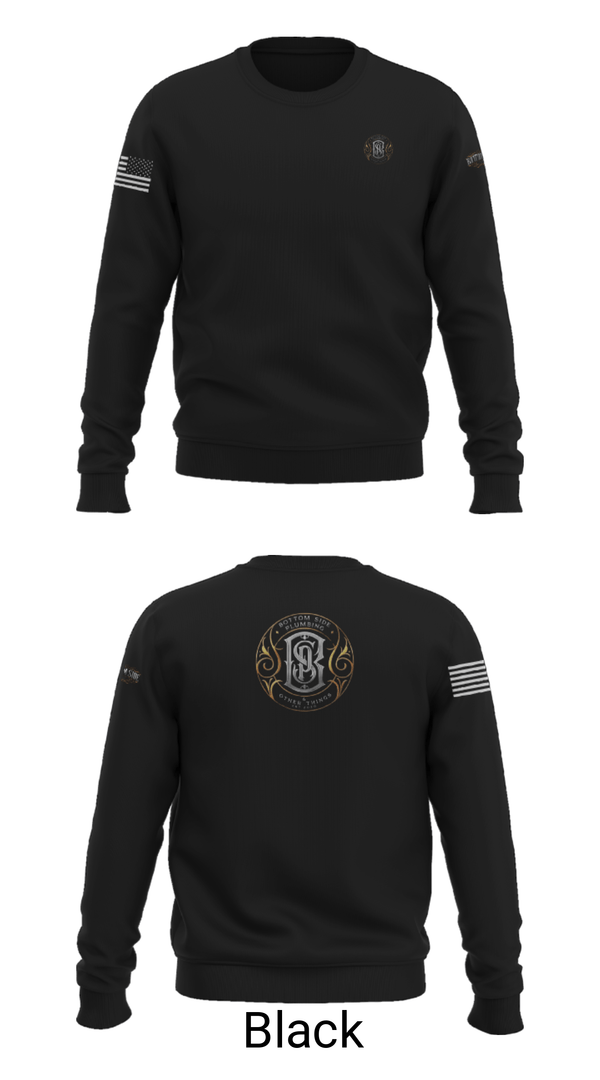 Crew Neck Sweatshirt, Bottom Side Plumbing and other things, , Teamtime, Team time, sublimation, custom sports apparel, team uniforms, spirit wear, spiritwear, sports uniforms, custom shirts, team store, custom team store, fundraiser sports, apparel fundraiser