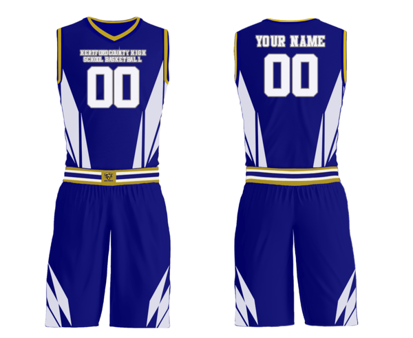 Womens Reversible Basketball Jersey, Hertford County High School Basketball, Women's Basketball, Teamtime, Team time, sublimation, custom sports apparel, team uniforms, spirit wear, spiritwear, sports uniforms, custom shirts, team store, custom team store, fundraiser sports, apparel fundraiser