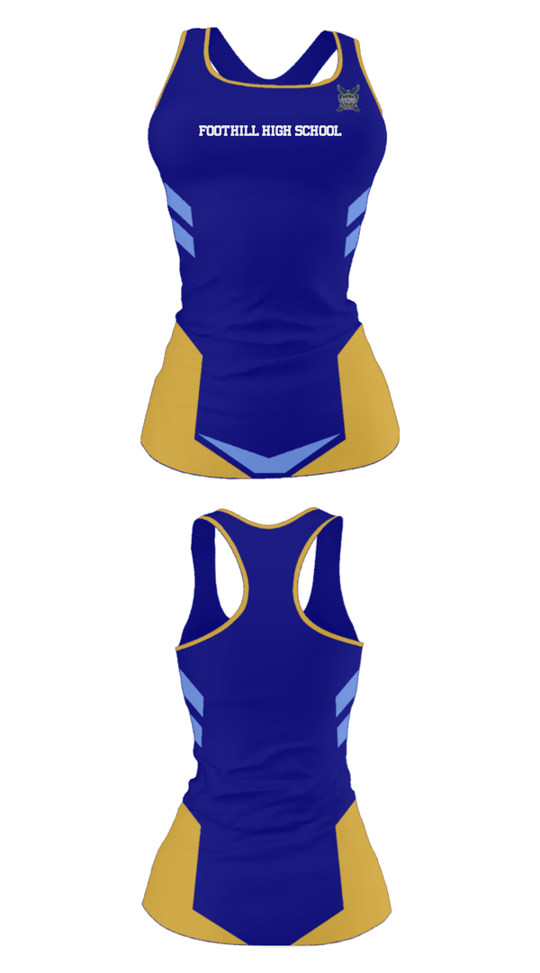 Tank Top, Foothill High School, Spirit Store, Teamtime, Team time, sublimation, custom sports apparel, team uniforms, spirit wear, spiritwear, sports uniforms, custom shirts, team store, custom team store, fundraiser sports, apparel fundraiser