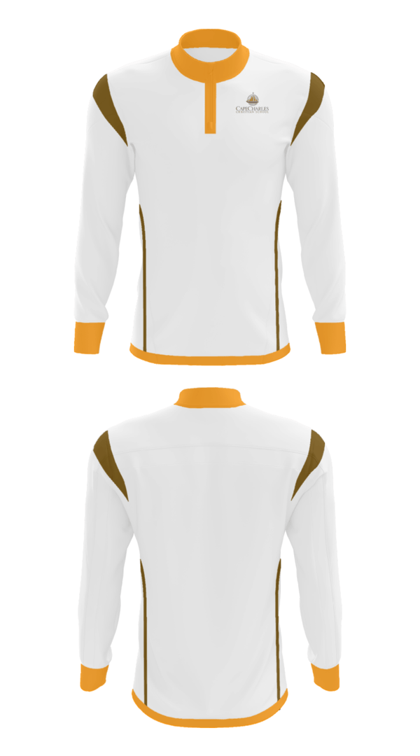 Quarter Zip Jacket, Cape Charles Christian School, Spirit Store, Teamtime, Team time, sublimation, custom sports apparel, team uniforms, spirit wear, spiritwear, sports uniforms, custom shirts, team store, custom team store, fundraiser sports, apparel fundraiser