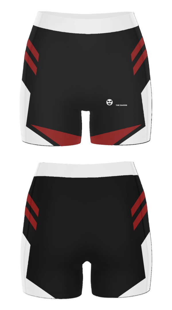 Women's Compression Shorts, UGA, , Teamtime, Team time, sublimation, custom sports apparel, team uniforms, spirit wear, spiritwear, sports uniforms, custom shirts, team store, custom team store, fundraiser sports, apparel fundraiser