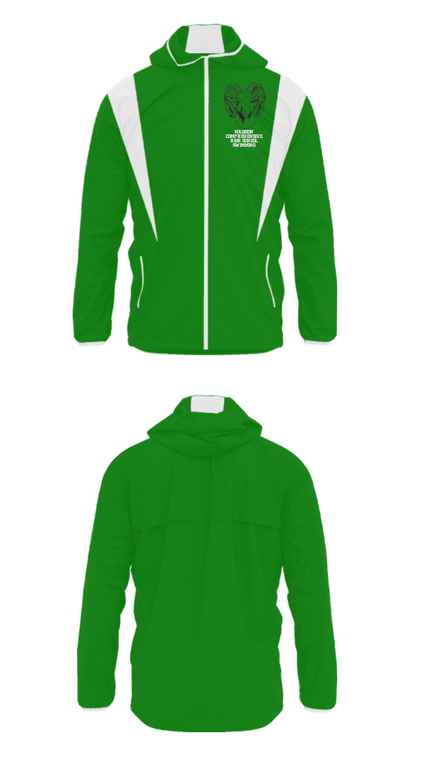 Windbreaker, Madison Comprehensive High School Swimming, Swimming, Teamtime, Team time, sublimation, custom sports apparel, team uniforms, spirit wear, spiritwear, sports uniforms, custom shirts, team store, custom team store, fundraiser sports, apparel fundraiser